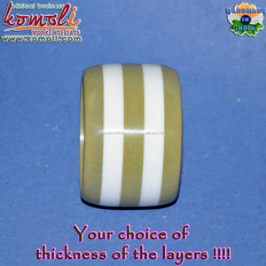 Combo Color Stripe <b>Bangles</b> Bracelets Cuffs Resin Fashion Bracelet Wholesale Indian Jewelry - Product Image 4