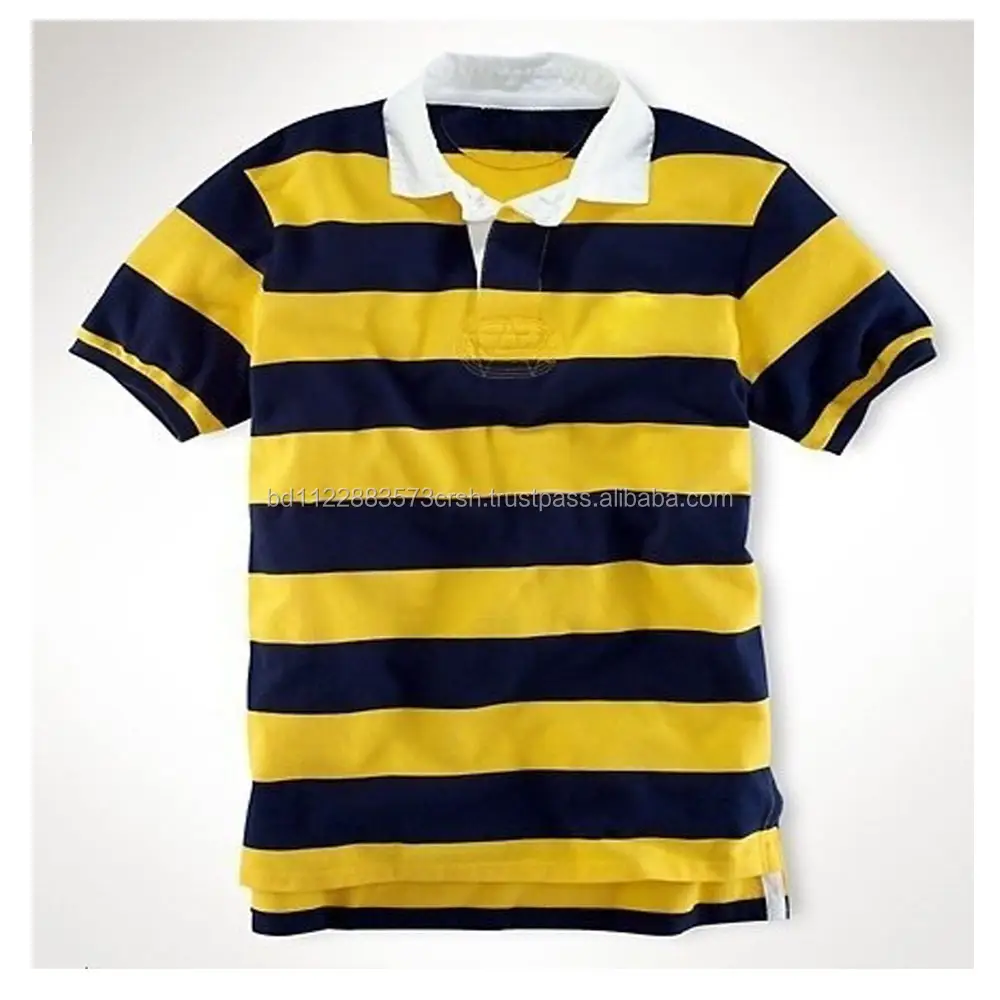 Mens Stripped Polo Shirt, 100% Ctn, Yarn Dyed Stripped, Pique, 220 Gsm