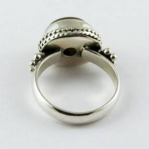 Anillo de labradorita azul para mujer, de Plata de Ley 925, Gema Natural, joyería de plata, anillos de piedras preciosas al por mayor - Product Image 5