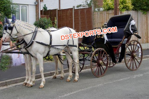 Horse Drawn Surrey Carriage <b>Buggy</b> Wedding Hand Driven Horse Drawn Tonga Horse Drawn Wedding Tonga <b>Buggy</b> Manufacturers Sydney - Product Image 2