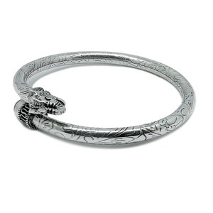 Bracelet à breloques Shri Ashapura en labradorite taille ovale style bohème, en argent sterling 925, certifié par un tiers, unisexe - Product Image 4