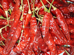 พริกแห้งสีแดง พริกยาว พริกเผ็ดร้อน พริกดิบธรรมชาติ สมุนไพรและเครื่องเทศชนิดเดียว - Product Image 1