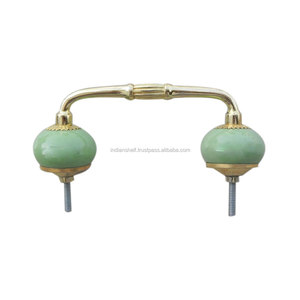 มือจับประตูสะพานเซรามิกหลากสีทำด้วยมือตู้เสื้อผ้าดึง BH-10 (SCRK-38) - Product Image 4