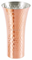 Verre Tumbler Classique Élégant en Acier Inoxydable pour Boissons, Design Martelé, Vaisselle de Bar, Cocktail, Vin, Bière, Compatible Lave-Vaisselle