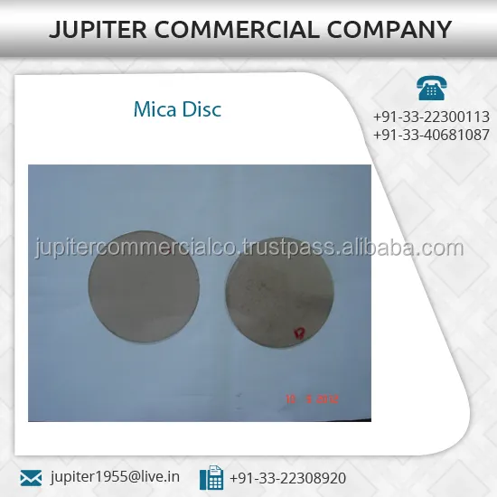 Precise Design Mica Disc Available at Affordable Rate