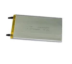 Batería de polímero de litio recargable para juguetes eléctricos, 2600mAh, 3,7 V, 7,4 V, 2700mah, 345988