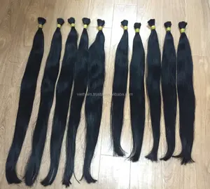 HOT Verkauf Neujahr gerade Jungfrau und Remy Vietnam Haar verlängerungen 70 cm