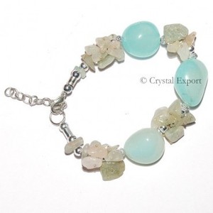 Natural Mix Stone Fashion Gemstone Bracelets-Handmade Beaded Bracelets - Product Image 1