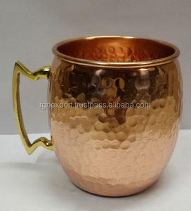 Tasse en cuivre pour mulet de moscou, Mug de qualité supérieure, pour aliments, extérieur, pet de bière, vente en gros, 100% - Product Image 2