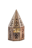Tendances du moment Z.M. Porte-encens Creations Stand, best-seller, design pyramidal, en bois de manguier, écologique, durable