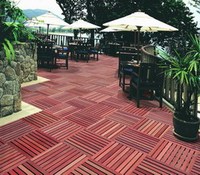 6 lames de terrasse en bois d'acacia pour jardin et serre, 30*30cm, haute qualité, Vietnam, faciles à assembler, respectueuses de l'environnement