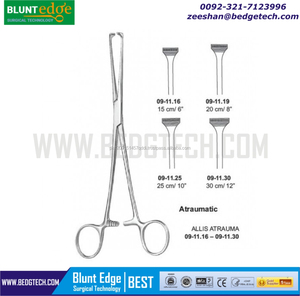 Instrumento dental Allis-Atrauma Holding Forceps de alta calidad superventas de fabricación al por mayor - Product Image 2
