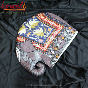 Couvre-théière en forme d'éléphant fait à la main, produit brodé - Product Image 3