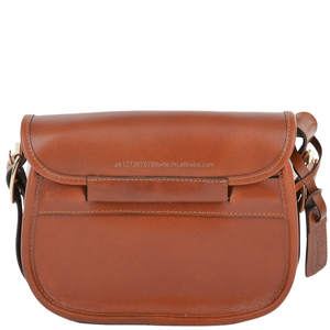 Bolsa de cartucho de cuero de vaca de alta calidad hecha a mano para tiro de capacidad 100/150 accesorio de transporte práctico para cazadores - Product Image 2