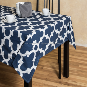 Fine Quality Table <b>Linen</b> for Restaurant Table <b>Linens</b> Large Size Printed Table Runner Wholesale in India - Product Image 1