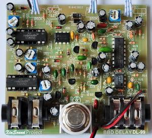 Pedal de Efectos para Guitarra con Chip BBD de Sonido Vintage DL-99B 600mSec Disponible a pesar de su Carcasa Compacta de XinSound - Product Image 4