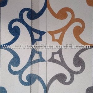 Chất Lượng Tốt Nhất Giao Hàng Nhanh Encaustic Handmade Gạch Xi Măng Trong Terrazzo Kết Thúc Sản Xuất Tại Việt Nam - Product Image 2