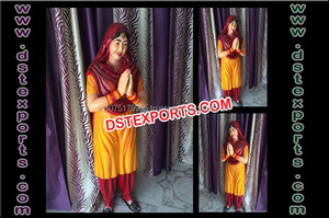 Estatuas Pequeñas de Fibra de Vidrio de Danza Punjabi, Ligeras, Tradicionales, para Bodas, Eventos, Fiestas, Estatuas Culturales - Product Image 3