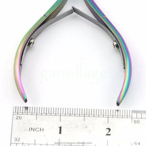 Pince à ongles en acier inoxydable argenté à lame incurvée pour ongles incarnés Outil professionnel de pédicure doigt orteil Salon - Product Image 5