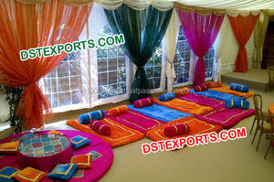 Décorations de scène portables modernes sur le thème du Punjabi pour les mariages et les événements d'entrée de village - Product Image 4