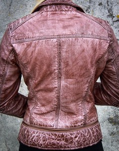 Veste en cuir tendance style français pour hommes Qualité supérieure FiveStar Design Elégant Slim Fit Vêtements d'extérieur Fourniture en gros OEM - Product Image 2