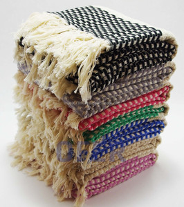 Couverture en coton turc, couverture polaire Sherpa lourde d'excellente qualité, vente en gros de luxe solide de haute qualité