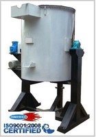 Four de fusion de laiton à fourneau convertisseur 200 kg/lot, alimenté au gaz naturel, basculant hydrauliquement, avec roulement à billes, nouvelle haute productivité