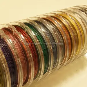 Reliable and Flexible Steel Wire Rope for jewelry use , Brass/Silver wires also available