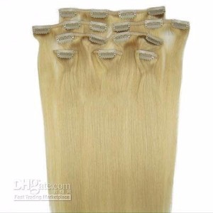 Human Hair Machine Wefts Blonde Hair Bundles - Product Image 4