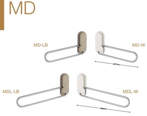 ญี่ปุ่นติดผนังพับเสื้อผ้าราวตากผ้า - Product Image 2