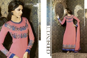 Trajes Anarkali de Diseño Kanya Libas, Estilo Pakistaní, para Mujer, Elegantes para Fiestas, Material de Algodón y Lino, Servicio OEM - Product Image 5