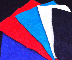 Màu Merino Len Cảm Thấy Len Tweed Vải Len Polyester Blazer Vải 54 "Dệt 100% Azo Miễn Phí - Product Image 3