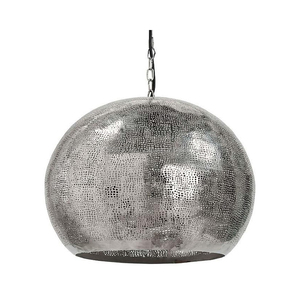 Warehouse Usage Hammered Pendant Light Hammered Texture Decorative <b>Large</b> Metal Brass Pendant Lamp - Product Image 3