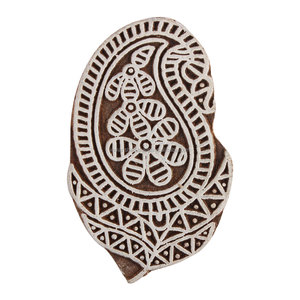 Handmade Floral Wooden <b>Printing</b> <b>Blocks</b> for Canvas <b>Printing</b> Wholesale Wooden Animal <b>Blocks</b> - Product Image 1