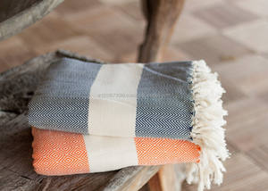 Colorful Cotton <b>Throw</b> <b>Blanket</b>, Beach <b>Blanket</b>. Heavy - Product Image 3