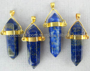 Pendentif Charme Unisexe Personnalisable en Argent Sterling 925 de Haute Qualité, Style Vintage, Sertissage Clos, Incrustation Lapis Lazuli, Idéal pour les Fêtes - Product Image 6