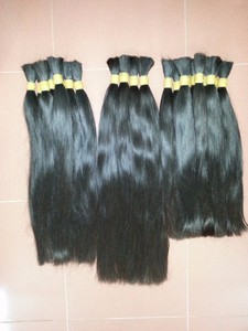 Best Seller Straight Wavy Bulk Human Hair <b>Extensions</b> <b>for</b> <b>Braiding</b> Super Double Drawn Cuticle Aligned No Shedding Soft - Product Image 5