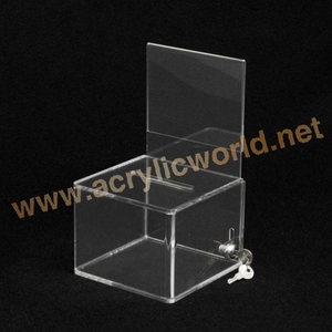 กล่องทิชชู่กล่องอะคริลิคใส่บัตรลงคะแนนกล่องบริจาค - Product Image 5