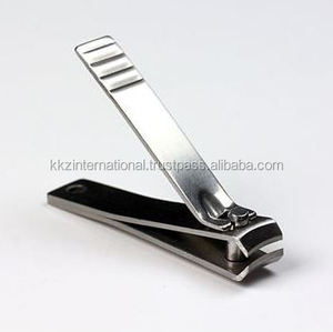 Cortaúñas curvo profesional para bebé, apertura de mandíbula ancha, acero inoxidable, logotipo personalizado afilado, bolsa de PVC blanco para uso en manicura - Product Image 5