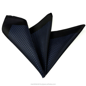 กองทัพเรือตรวจสอบ,ทันสมัย,แฟชั่น,สแควร์,การผลิต,การผลิต,กำหนดเอง,Hankercheif, - Product Image 2