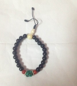 มือทำพุทธสร้อยข้อมือเชือกสวดมนต์สร้อยข้อมือ ~ สวดมนต์ลูกปัดสร้อยข้อมือ - Product Image 5