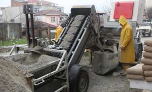 Nouvelle bétonnière et pompe à béton Mortel Meister avec moteur de 46 kW et capacité de 500 litres - Product Image 5