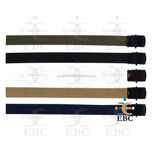 Ikat pinggang taktis dapat disesuaikan hitam zaitun hijau Khaki biru tua putih abu-abu warna sabuk tugas penjaga keamanan OEM - Product Image 4