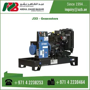 J33 Generators With Main line Circuit Breaker