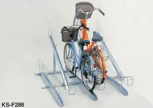 电镀钢日本自行车前机架的公共设施，公寓等.