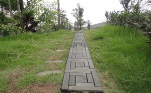 Azulejo de cubierta de madera de acacia-Diseño moderno 9 listones Azulejo de cubierta de madera de acacia de Vietnam para interiores y exteriores - Product Image 6