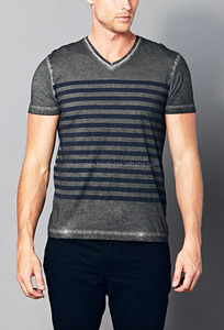 เสื้อยืดถักสำหรับผู้ชาย,เสื้อยืดล้างกรดธรรมดาไม่มีความสุขปี2020 - Product Image 2