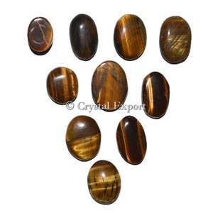 Tiger Eye Ring Oval Cabs: Whole Seller Ring Cabs - Product Image 1