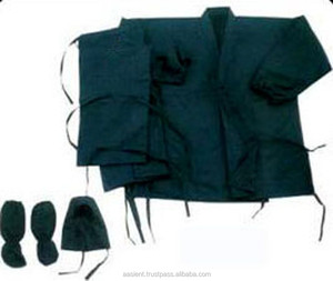 Uniformes de ninja cómodos y ajustados con logotipo bordado personalizado - Product Image 1