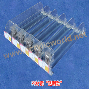 Soporte de exhibición de plástico con resorte, para venta al por menor - Product Image 3